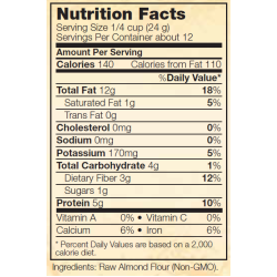Now Foods Real Food Raw Almond Flour 284g