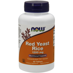 Now Foods Red Yeast Rice 1200mg 60 Tablets Now Foods Red Yeast Rice 1200mg 60 Tablets