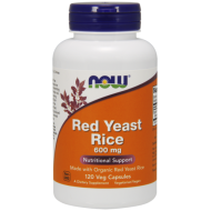 Now Foods Red Yeast Rice 600mg 120 Capsules
