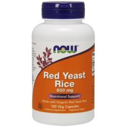 Now Foods Red Yeast Rice 600mg 120 Capsules