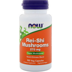 Now Foods Rei-Shi Mushrooms 270mg 100 Capsules Now Foods Rei-Shi Mushrooms 270mg 100 Capsules