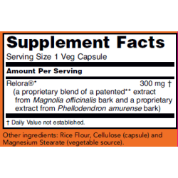 Now Foods Relora 300mg 60 Capsules