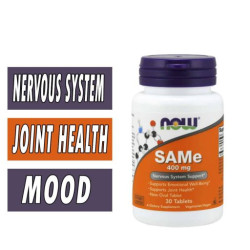 Now Foods SAMe 400mg 30 Tablets Now Foods SAMe 400mg 30 Tablets