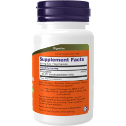Now Foods Serrapeptase 60,000 units 60 Capsules Now Foods Serrapeptase 60,000 units 60 Capsules