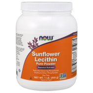 Now Foods Sunflower Lecithin Pure Powder NON-GMO 454g