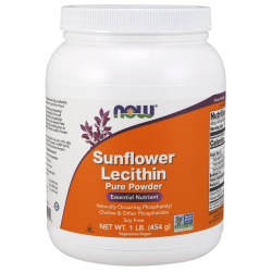 Now Foods Sunflower Lecithin Pure Powder NON-GMO 454g Now Foods Sunflower Lecithin Pure Powder NON-GMO 454g