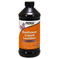 Now Foods Sunflower Liquid Lecithin 473ml