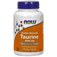 Now Foods Taurine Double Strength 1000mg 100 Capsules Now Foods Taurine Double Strength 1000mg 100 Capsules
