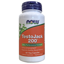 Now Foods TestoJack 200mg 60 Capsules Now Foods TestoJack 200mg 60 Capsules