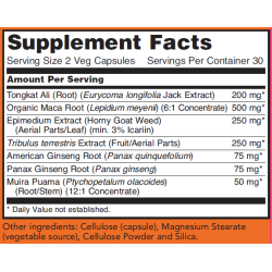 Now Foods TestoJack 200mg 60 Capsules