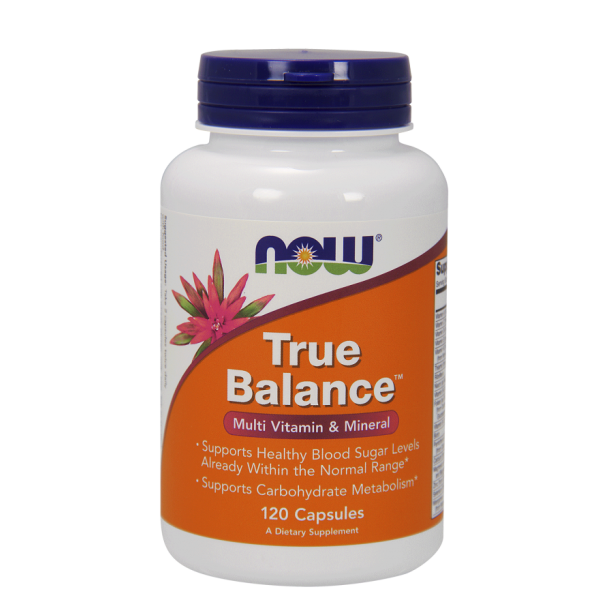 Now Foods True Balance Multi Vitamin and Mineral 120 Capsules