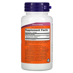 Now Foods Ubiquinol (Kaneka Ubiquinol) 100mg 60 Softgels Now Foods Ubiquinol (Kaneka Ubiquinol) 100mg 60 Softgels
