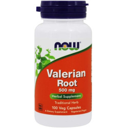 Now Foods Valerian Root 500mg 100 Capsules Now Foods Valerian Root 500mg 100 Capsules