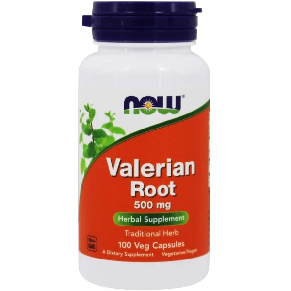 Now Foods Valerian Root 500mg 100 Capsules