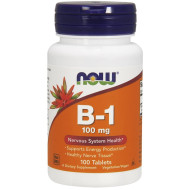 Now Foods Vitamin B1 Thiamine 100mg 100 Tablets Now Foods Vitamin B1 Thiamine 100mg 100 Tablets