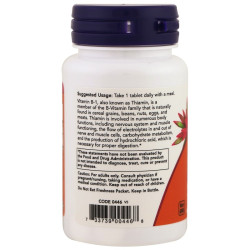 Now Foods Vitamin B1 Thiamine 100mg 100 Tablets Now Foods Vitamin B1 Thiamine 100mg 100 Tablets