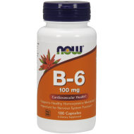 Now Foods Vitamin B6 100 Capsules Now Foods Vitamin B6 100 Capsules