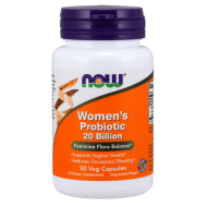 Now Foods Women's Probiotic 20 Billion 50 Capsules