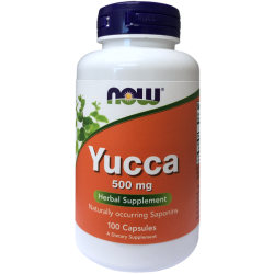 Now Foods Yucca 500mg 100 Capsules