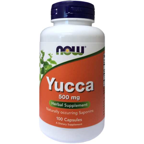 Now Foods Yucca 500mg 100 Capsules