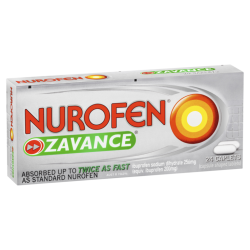 Nurofen Zavance Ibuprofen Pain Relief 24 Caplets