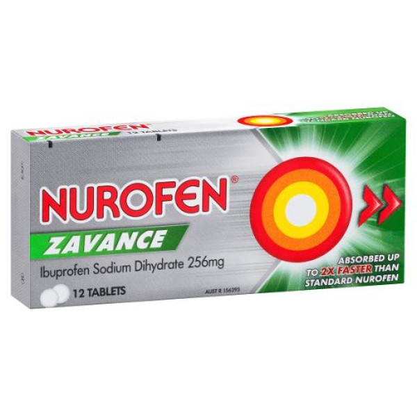 Nurofen Zavance Ibuprofen 200mg Tablets