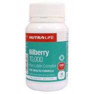 NutraLife Bilberry 10000mg Plus Lutein Complex 30 Tablets NutraLife Bilberry 10000mg Plus Lutein Complex 30 Tablets