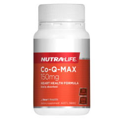 NutraLife CoQ10 Max 150mg Capsules NutraLife CoQ10 Max 150mg Capsules