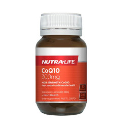 NutraLife CoQ10 Max 300mg 30 Capsules NutraLife CoQ10 Max 300mg 30 Capsules