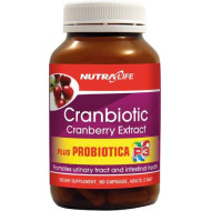 NutraLife Cranbiotic Cranberry Extract plus 60 Capsules NutraLife Cranbiotic Cranberry Extract plus 60 Capsules