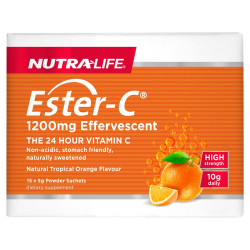 NutraLife Ester C 1200mg Effervescent Sachets  NutraLife Ester C 1200mg Effervescent Sachets