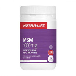 NutraLife MSM 1000mg 120 Capsules NutraLife MSM 1000mg 120 Capsules