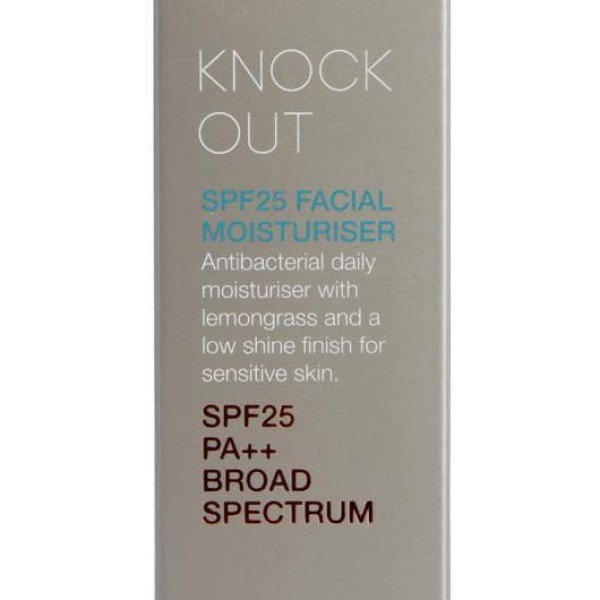Oasis Beauty Knock Out SPF 25 Antibacterial Facial Moisturiser 50ml