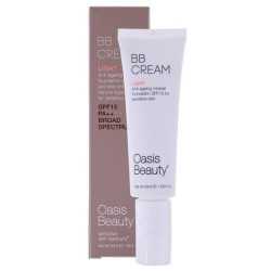 Oasis Beauty Natural BB Cream SPF 15 in Light Shade 50ml Oasis Beauty Natural BB Cream SPF 15 in Light Shade 50ml