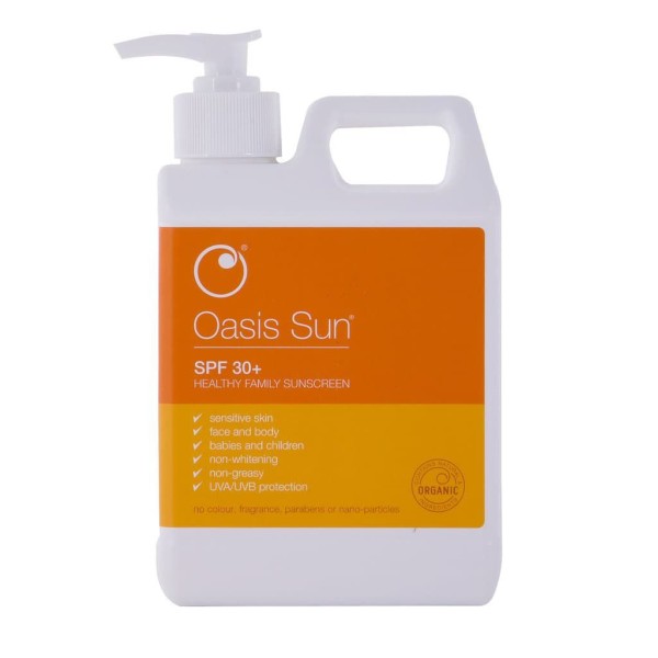 Oasis Sun SPF 30 Family Sunscreen (500ml Jumbo Size)