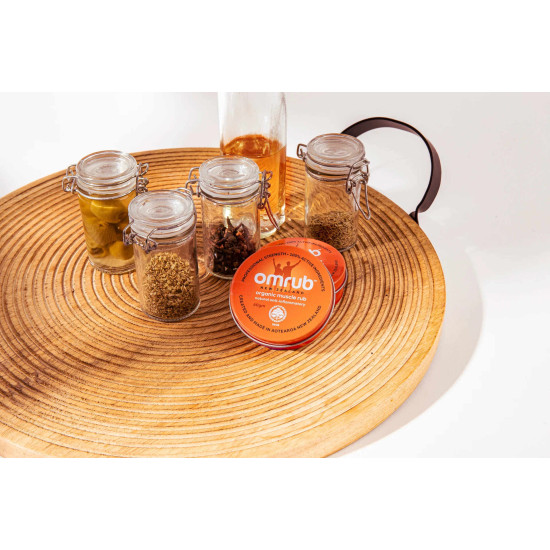 Omrub Certified Organic Muscle Rub 60g Omrub Certified Organic Muscle Rub 60g