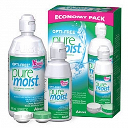 Opti-Free PureMoist Economy Pack (300+90ml) + Lens Case Opti-Free PureMoist Economy Pack (300+90ml) + Lens Case