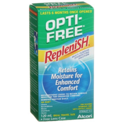Opti Free Replenish Contact Lens Solution 120ml Opti Free Replenish Contact Lens Solution 120ml
