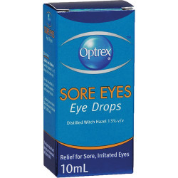 Optrex Sore Eyes Eye Drops 10ml Optrex Sore Eyes Eye Drops 10ml