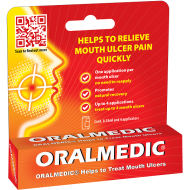 Oralmedic Mouth Ulcer Treatment - 4 applicators