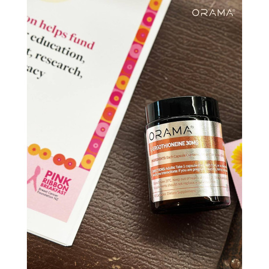 ORAMA L-Ergothioneine 30mg 30 Capsules