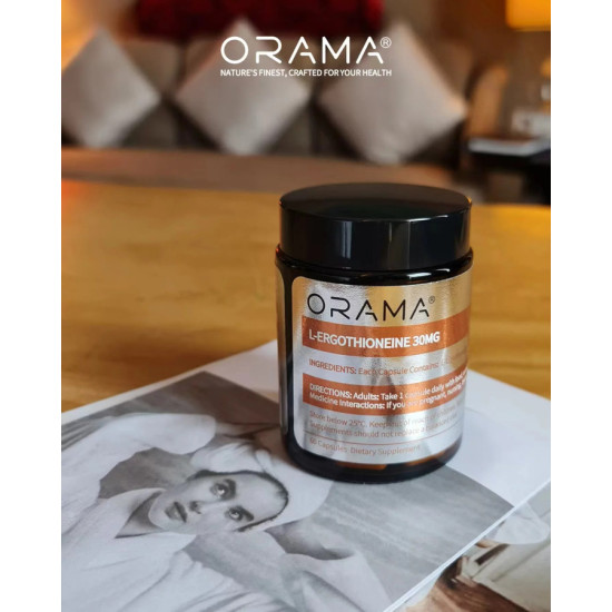 ORAMA L-Ergothioneine 30mg 30 Capsules