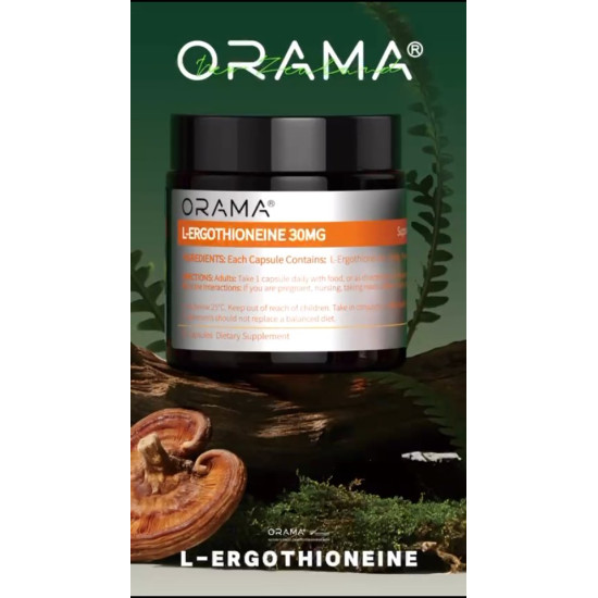 ORAMA L-Ergothioneine 30mg 30 Capsules