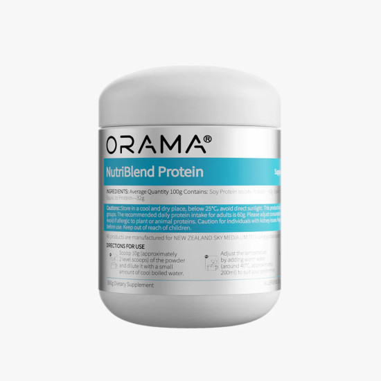 ORAMA NutriBlend Protein 300g - Premium Soy Protein Isolated Powder