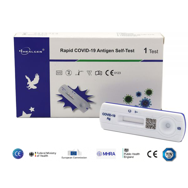 Healgen Covid-19 Rapid Antigen Self Test Single Test
