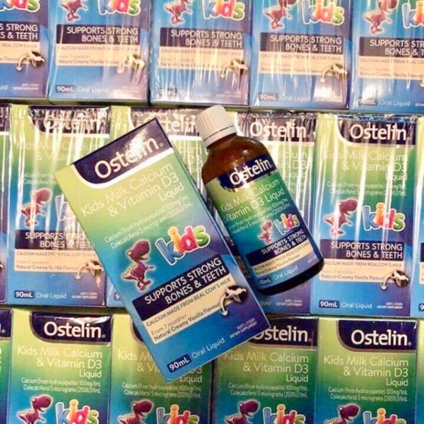 Ostelin Kids Milk Calcium & Vitamin D3 Liquid 90ml