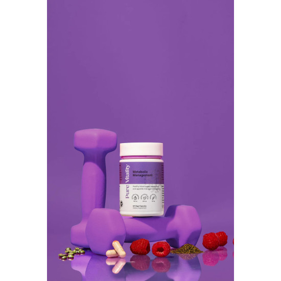 Pure Vitality Metabolic Management 60 Capsules - Natural Weight Loss Pills that work
