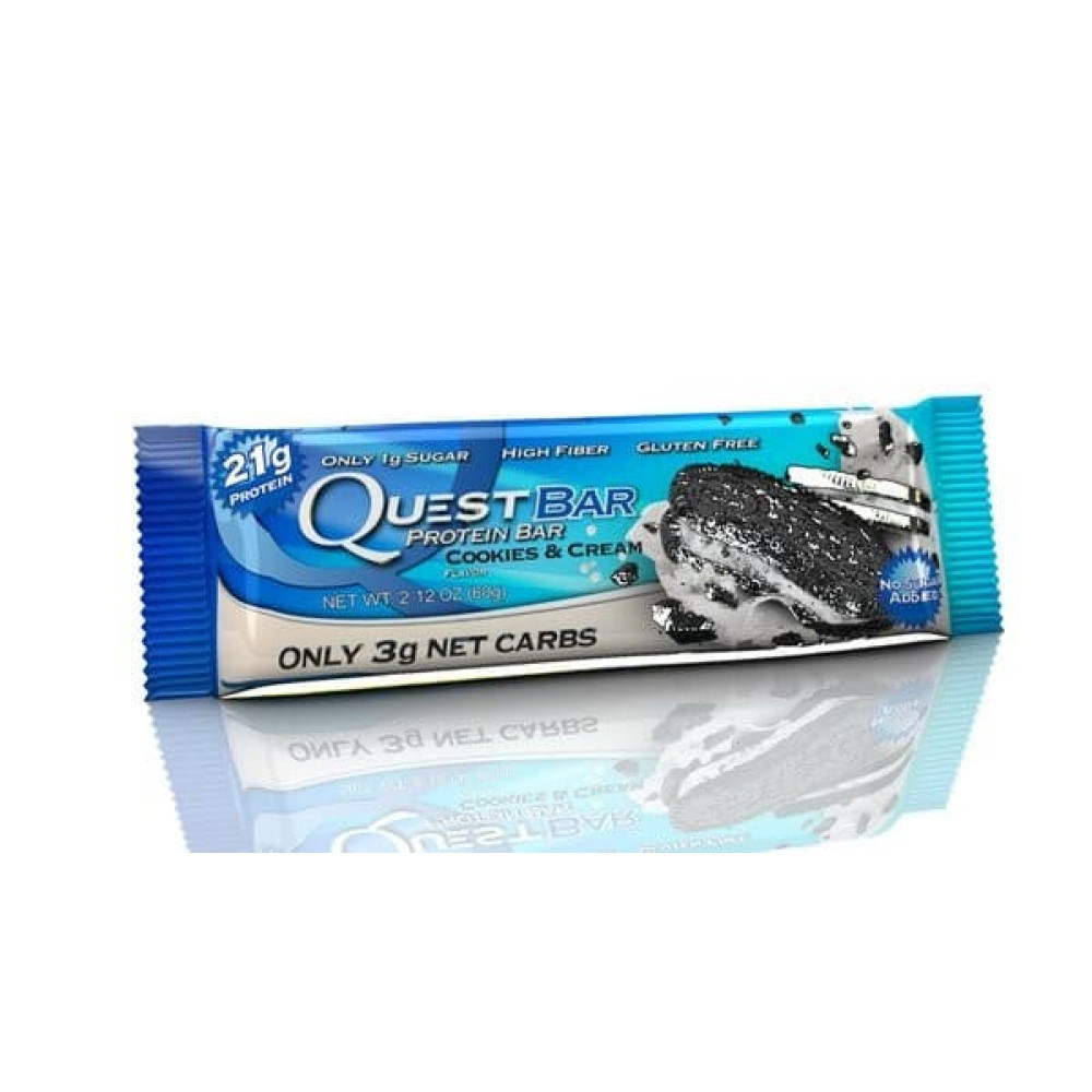 Quest Protein Bar (Single) Cookies & Cream - HealthP ...