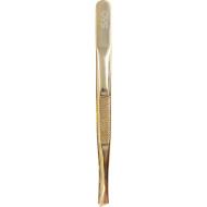 QVS Slant Tip Tweezers Gold QVS Slant Tip Tweezers Gold