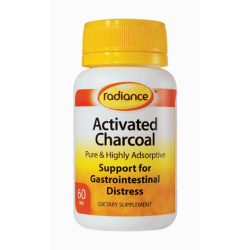 Radiance Activated Charcoal 60 Capsules  Radiance Activated Charcoal 60 Capsules